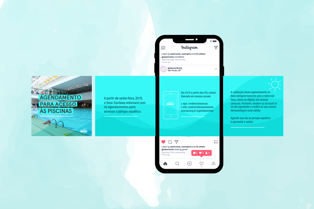 SESC — Agendamento Piscinas