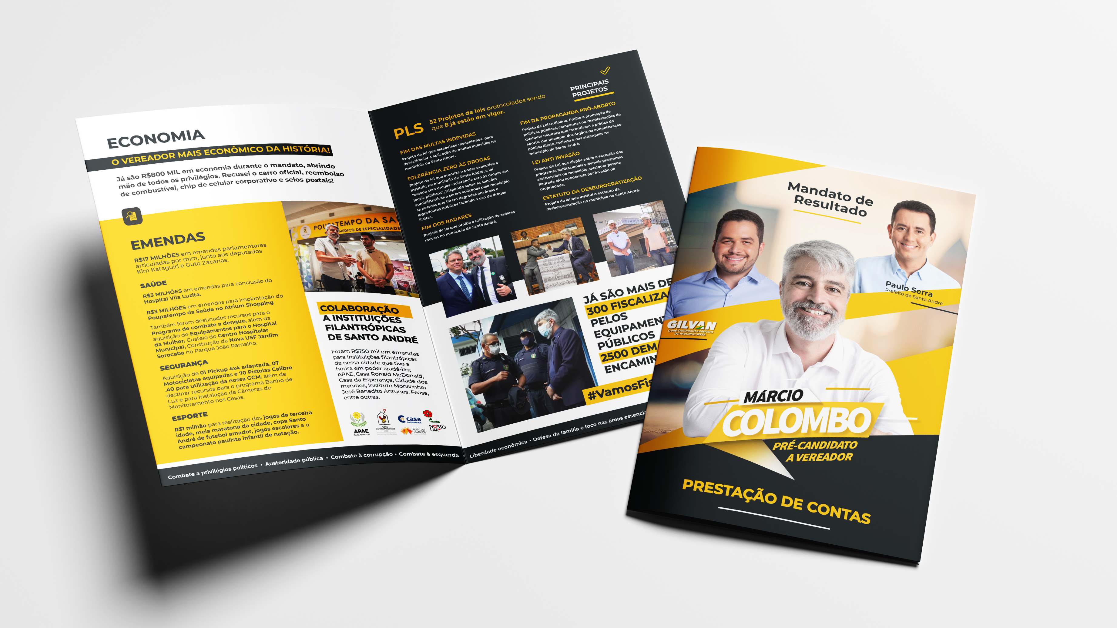 Márcio Colombo — Folder Político