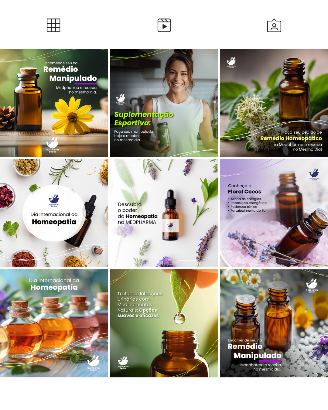 Medpharma Botica — Feed Instagram